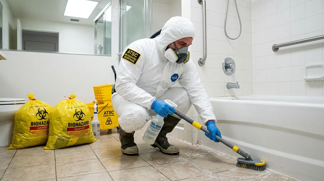 Decontamination equipment deployed for Blood Cleanup in Posen